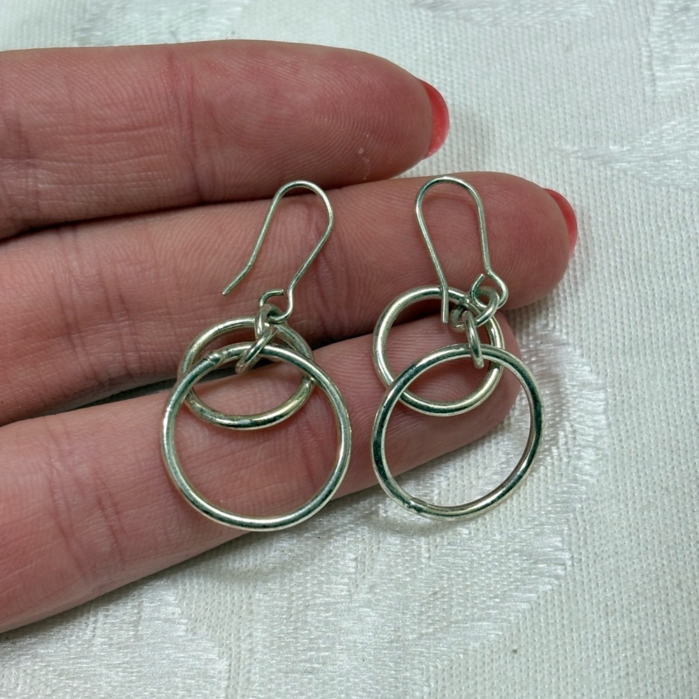 Silver Fashion Dangle Earrings